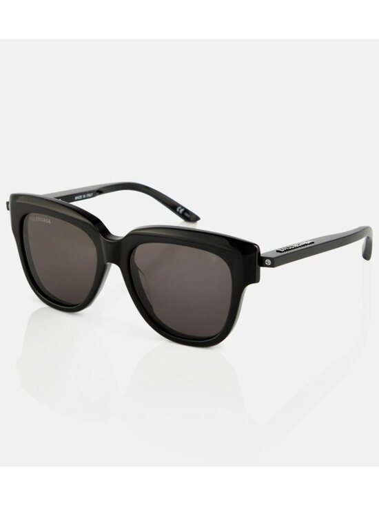 Balenciaga Women\'s BB0160S sunglasses in black with grey lenses main image 11